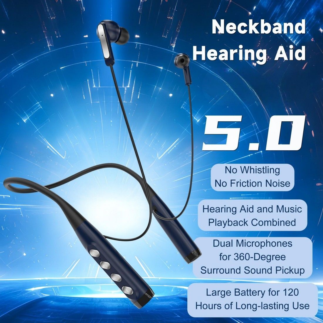 FDA CE bluetooth hearing aid