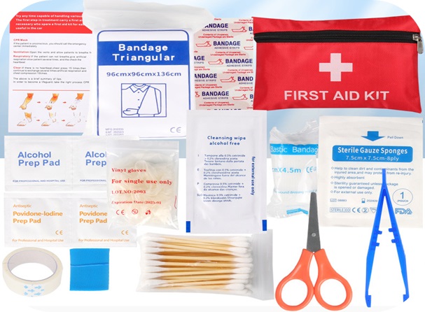 First aid kit, wilderness, survival, outdoor, medical first aidk017